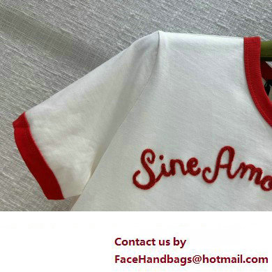 'Gucci Sine Amore Nihil' cotton jersey T-shirt 2023