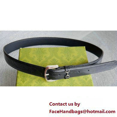 Gucci Width 3cm Caiman belt with Horsebit 02 2023
