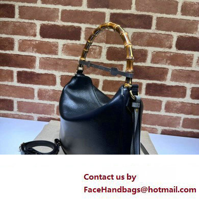 Gucci leather Diana large shoulder bag 746245 Black 2023