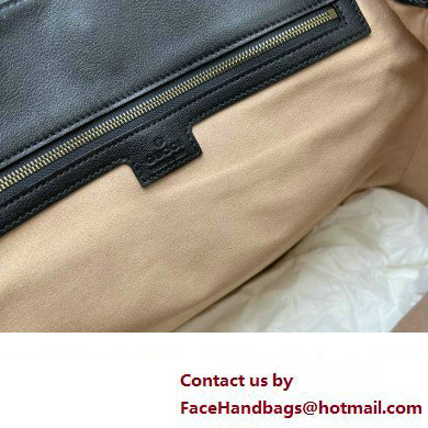 Gucci leather Diana large shoulder bag 746245 Black 2023