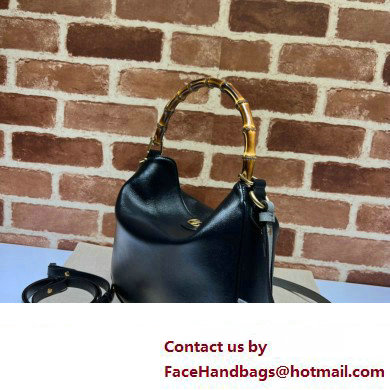 Gucci leather Diana medium shoulder bag 746124 Black 2023