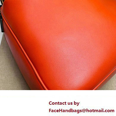 Gucci leather Diana medium shoulder bag 746124 Orange 2023