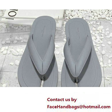 Maison Margiela Tabi Flip-Flops Rubber Thong Sandals Gray 2023