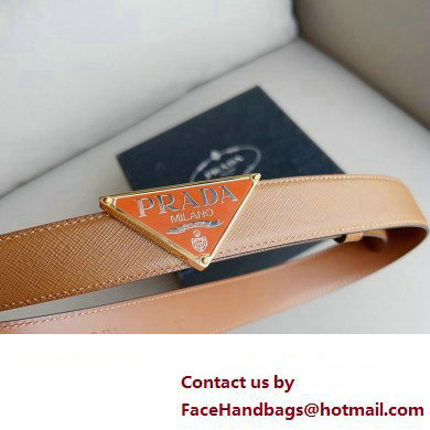 Prada Width 3cm Saffiano leather belt 03 2023