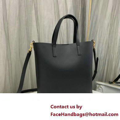 Saint Laurent Shopping toy bag in supple leather 600307 Black