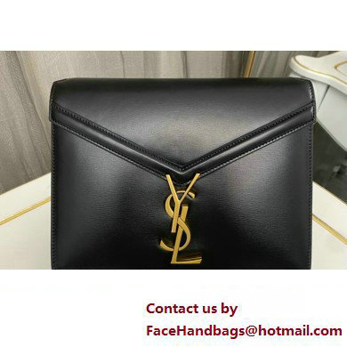 Saint Laurent cassandra medium chain bag in leather 532750 Black Saint Laurent cassandra medium chain bag in leather 532750 Black