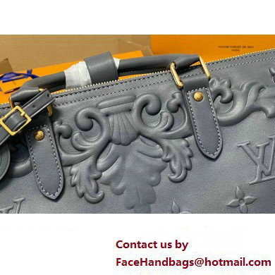 louis vuitton Keepall Bandouliere 50 M21845 gray 2023