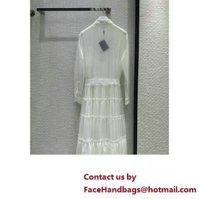 prada white poplin dress 2023