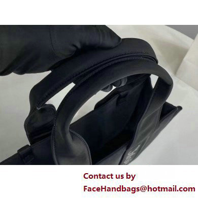 chloe medium Woody tote bag in Recycled nylon with Chloe logo black 2025 chloe medium Woody tote bag in Recycled nylon with Chloe logo black 2025