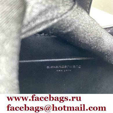Alexander Wang W Legacy Large Hobo Bag In Leather Black 2022