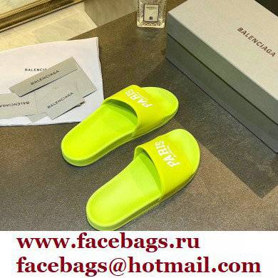 Balenciaga Piscine Pool Slides Sandals 112 2022 - Click Image to Close