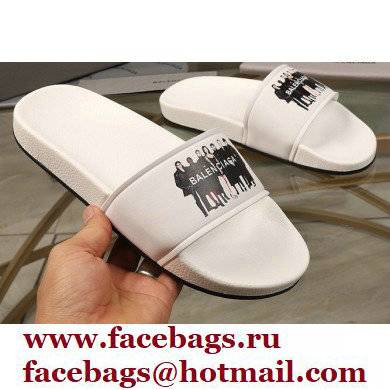Balenciaga Piscine Pool Slides Sandals 21 2022 - Click Image to Close