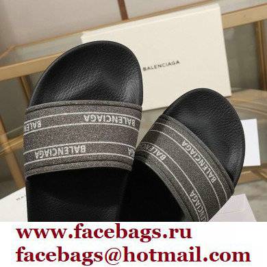 Balenciaga Piscine Pool Slides Sandals 36 2022 - Click Image to Close