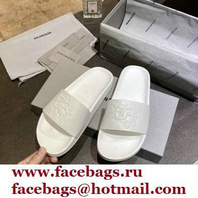Balenciaga Piscine Pool Slides Sandals 45 2022 - Click Image to Close