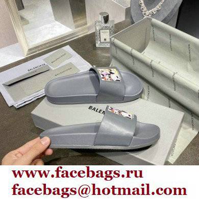 Balenciaga Piscine Pool Slides Sandals 63 2022 - Click Image to Close