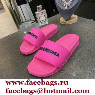Balenciaga Piscine Pool Slides Sandals 85 2022 - Click Image to Close