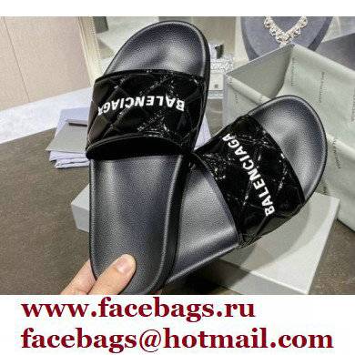 Balenciaga Piscine Pool Slides Sandals 90 2022 - Click Image to Close