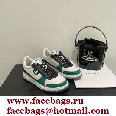 Chanel Fabric and Suede Calfskin Sneakers G38803 01 2022
