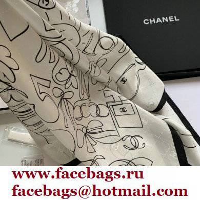 Chanel Scarf 90x90cm 01 2022 - Click Image to Close
