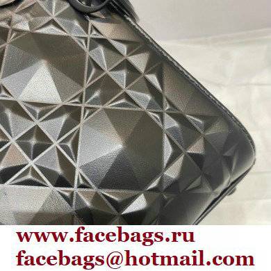 DIOR Black Cannage Calfskin with Diamond Motif MINI LADY DIOR BAG 2022 - Click Image to Close