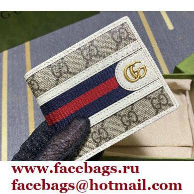 Gucci Ophidia GG wallet 597606 White 2022