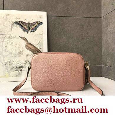 Gucci Soho Small Leather Disco Bag 308364 Pink Gold