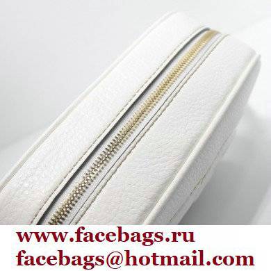 Gucci Soho Small Leather Disco Bag 308364 White