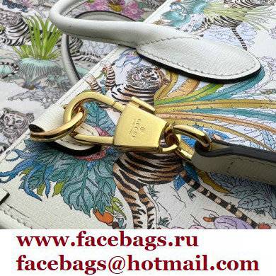 Gucci Tiger Medium tote bag 687827 White 2022 - Click Image to Close