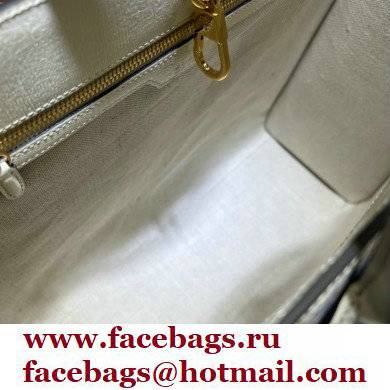 Gucci Tiger Medium tote bag 687827 White 2022