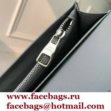 Louis Vuitton Aerogram leather Brazza Wallet Gray