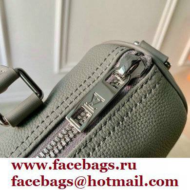 Louis Vuitton Aerogram leather Keepall XS Bag Gray