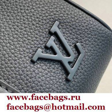 Louis Vuitton Aerogram leather Keepall XS Bag M80950 Black