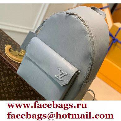 Louis Vuitton Aerogram leather New Backpack Bag M59325 Gray