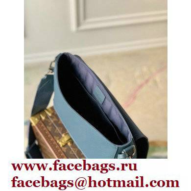 Louis Vuitton Aerogram leather New Messenger Bag M59327 Blue