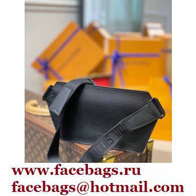 Louis Vuitton Aerogram leather New Sling Bag M57081 Black