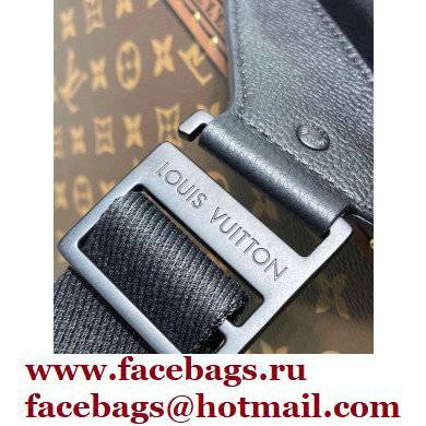 Louis Vuitton Aerogram leather New Sling Bag M57081 Black