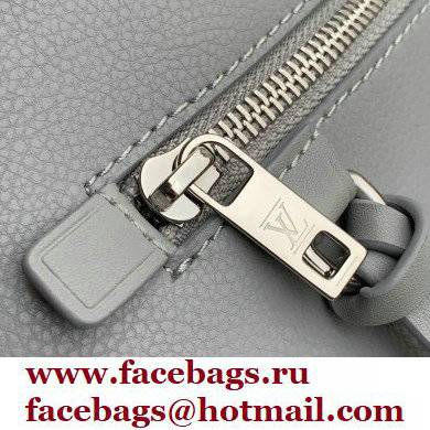 Louis Vuitton Aerogram leather Pochette Ipad Pouch Bag Gray