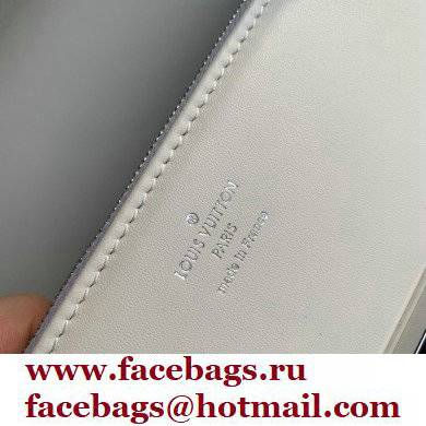 Louis Vuitton Calfskin Leather Swing Bag M20395 White