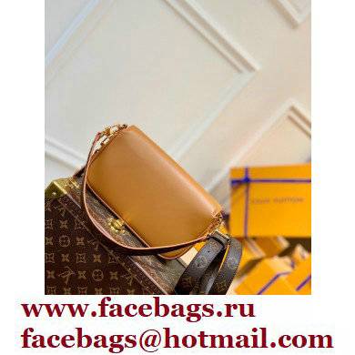 Louis Vuitton Calfskin Leather Swing Bag M20396 Brown