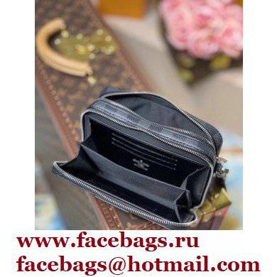 Louis Vuitton Damier Graphite canvas Alpha Wearable Wallet Bag N60418
