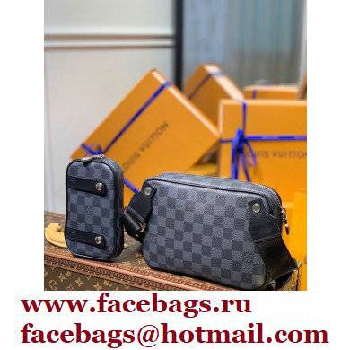 Louis Vuitton Damier Graphite canvas Scott Messenger Bag N50018