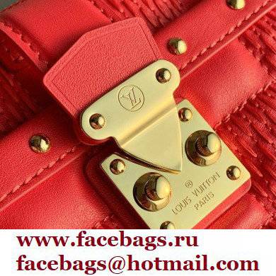 Louis Vuitton Damier Quilt lamb leather Pochette Troca Bag M59049 Pink