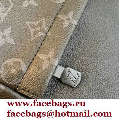 Louis Vuitton Monogram Eclipse canvas Saumur Backpack Bag M45913