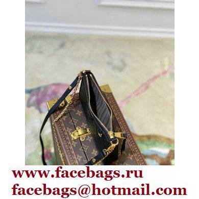 Louis Vuitton Monogram Empreinte Leather Easy Pouch On Strap Bag M80349 Black - Click Image to Close