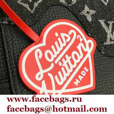 Louis Vuitton Monogram denim Besace Tokyo Bag M45971 Black