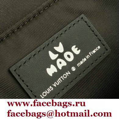 Louis Vuitton Monogram denim Besace Tokyo Bag M45971 Black