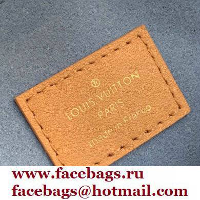 Louis Vuitton Monogram-embossed Lambskin Coussin BB Bag Beige