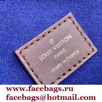 Louis Vuitton Monogram-embossed Lambskin Coussin PM Bag M59277 Taupe
