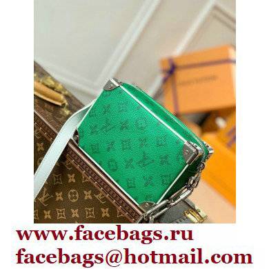 Louis Vuitton leather Mini Soft Trunk Bag Everyday LV M80816 Green