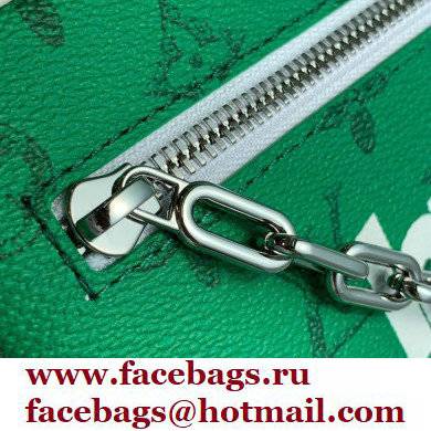 Louis Vuitton leather Mini Soft Trunk Bag Everyday LV M80816 Green